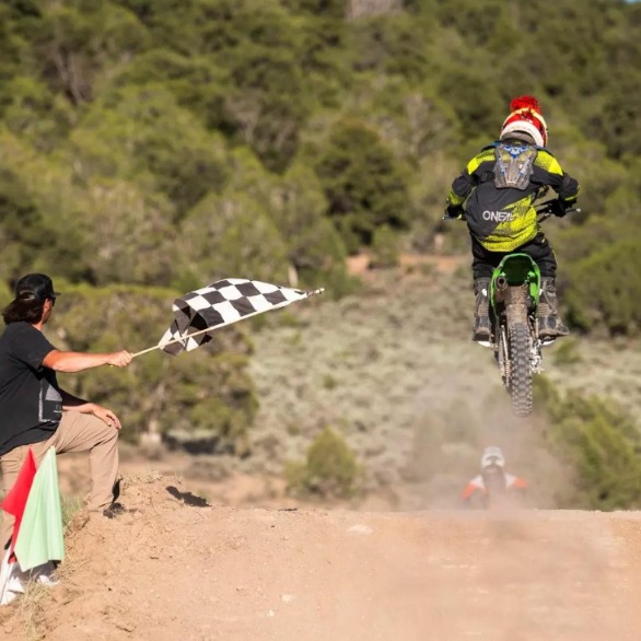 Youth MX Racer Youth Motocross Racer